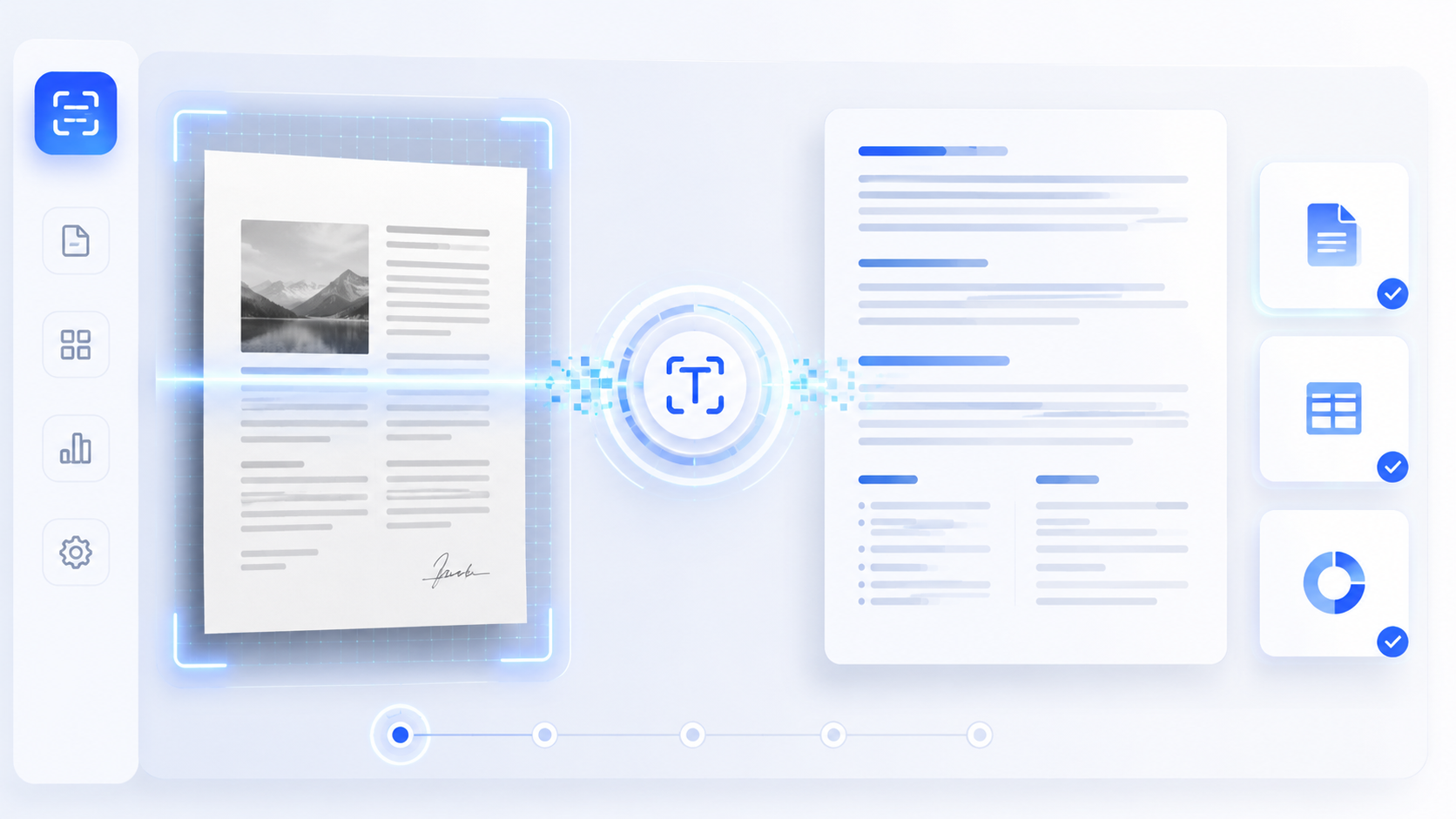 Image to text conversion using OCR technology